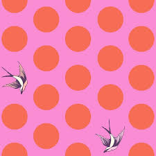 Backer Fabric Extra Wide: Tula Pink Free Fall Honey 108 "Wide Width Backing Fabric