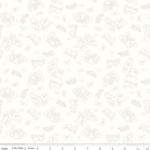 Background Fabrics: Hush Hush by Riley Blake Flutter