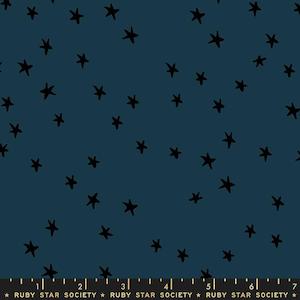 Starry by Ruby Star Starry Large black stars on navy