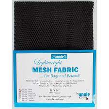 ByAnnie Mesh Black 18" x 54"