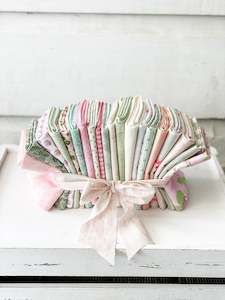 Precious Pinks and Sage Fat Quarter Bundle - 20 fat quarters