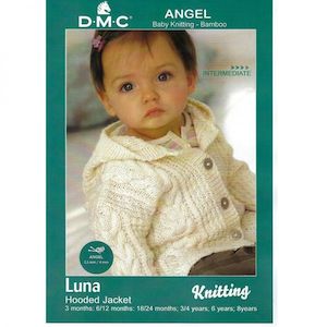 Knitting Patterns: DMC Luna Hooded Jacket