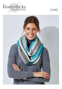 Cake Crochet Cowl Easy TX576