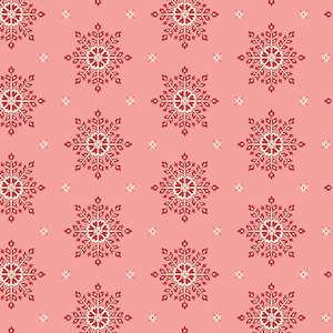 Laundry Basket Quilts: Strawberries & Cream Crystal - Plumeria