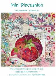 Laura Heine Patterns: Mini Pincushion by Laura Heine