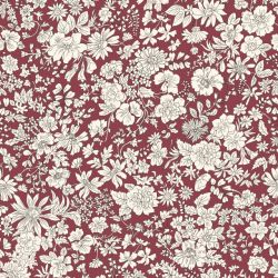 Liberty Quilting Cottons: Liberty Cotton Emily Belle Rust Red