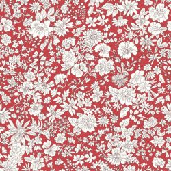 Liberty Quilting Cottons: Liberty Cotton Emily Belle Red