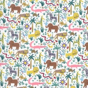Liberty Tana Lawn Fabrics: Liberty Tana Lawn - Louis's Jungle D