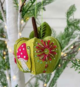 Luxurious Apple - Lime designed by Ngaire Montgomery-Williams