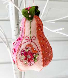 Luxurious Pear Kit - Brights Colourway - Peach Designed by Ngaire Montgomery-Wil&hellip;