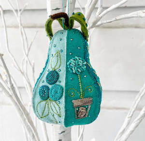 Luxurious Pear Kit - Brights Colourway - Lagoon Designed by Ngaire Montgomery-Wi&hellip;