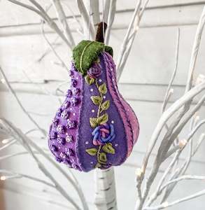 Luxurious Pear Kit - Bright Colourway - Lavender Designed by Ngaire Montgomery-W&hellip;