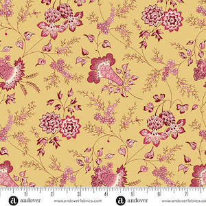 Max And Louise Pattern Co: Fernshaw - Yellow Charles