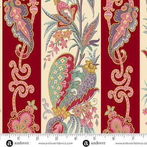 Max And Louise Pattern Co: Fernshaw - Red Ron