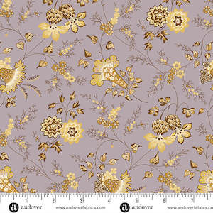 Max And Louise Pattern Co: Fernshaw - Purple Charles