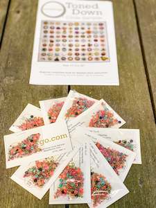 Patterns And Kits: Toned Down Circle Sampler Bead Kit