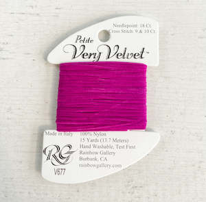 Petite Very Velvet Embroidery Threads: Petite Very Velvet Thread 677