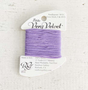 Petite Very Velvet Embroidery Threads: Petite Very Velvet Thread 672