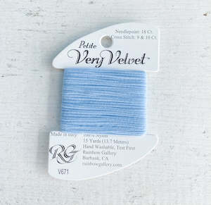 Petite Very Velvet Embroidery Threads: Petite Very Velvet Thread 671