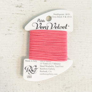 Petite Very Velvet Embroidery Threads: Petite Very Velvet Thread 669
