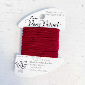 Petite Very Velvet Embroidery Threads: Petite Very Velvet Thread 666