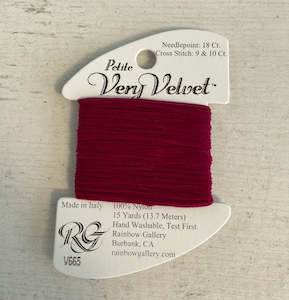 Petite Very Velvet Embroidery Threads: Petite Very Velvet Thread 665