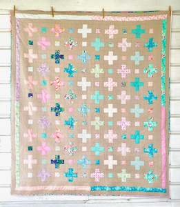Quilts: Crosses and Dots Quilt Kit designed by Ngaire Montgomery-Williams