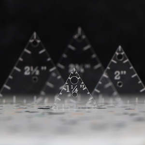 Sue Spargo: Sue Spargo Triangle Easy Template Set