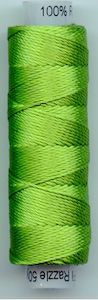 Sue Spargo Razzle And Dazzle Embellishing Threads: Sue Spargo Razzle Z Greenery 4146