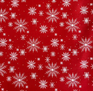 Sweetwater: Once Upon a Christmas by Sweetfire Designs Snowflakes Red