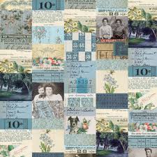 Tim Holtz Eclectic Elements: Tim Holtz Palette Collection 280 Blue Collage