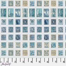 Tim Holtz Palette Collection 281 Blue Stamps