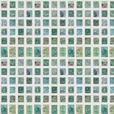Tim Holtz Palette Collection 271 Teal Stamps