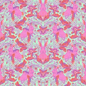 Tula Pink: Full Moon Forest ll Hoppy Go Lucky Blossom