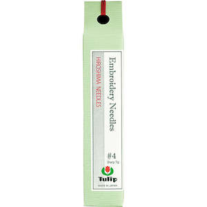 Tulip Hand Embroidery Sharp Tip Needles #4