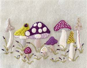 Forest Floor Zippy Bag - Purple Kit