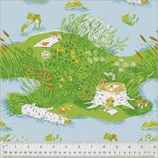 Childrens Prints: Heather Ross - Studio Edit - Frog Pond