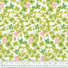 Childrens Prints: Heather Ross Studio Edit - Crickets on Clover