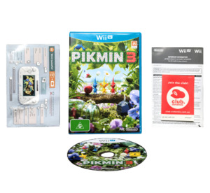PIKMIN 3 (NZ Edition) Wii U MINT COMPLETE