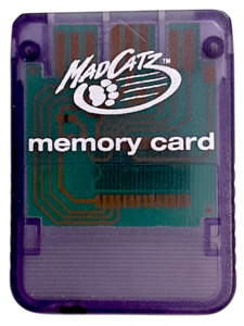 MADCATZ Sony PlayStation Memory Card (PS1 Memory Card)