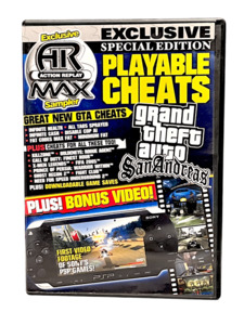 Action Replay MAX Sampler – Playable Cheats for Grand Theft Auto: San Andreas (PS2)