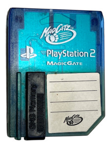 MADCATZ PS2 Memory Card (Translucent Blue)
