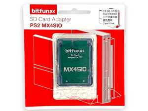 Bitfunx PS2 MX4SIO SD Card Adapter – Clear Green (NEW SEALED)