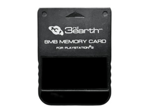 Products: Genuine 3RD EARTH PlayStation 2 PS2 Memory Card