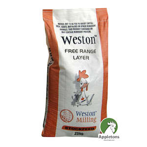 Chicken Feed: Free Range Layer Pellets | Weston