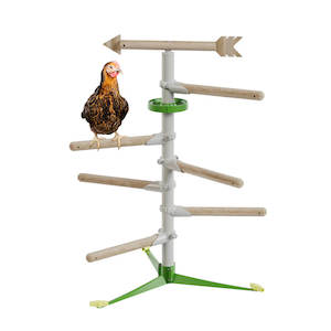 Chicken Accessories: Hen Adventure Kit | Freestanding Chicken Perch