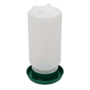 Quail Pheasants Ducks Guinea Fowl: Jar Drinker for Chicks & Quail 1L