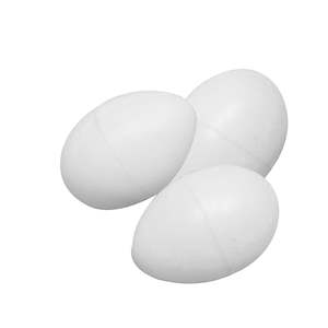 Quail Pheasants Ducks Guinea Fowl: Plastic Hens Eggs | A Trio