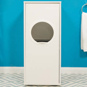 On Sale: Maya Top Entry Cat Litter Box | Jump in with Storage