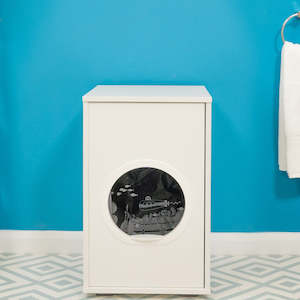 On Sale: Maya Walk In Cat Litter Box | Enclosed with Storage